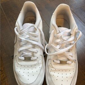 Classic White Nike Air Force 1 Sneakers